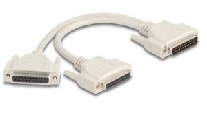 DeLOCK 65959 Serien-Kabel Beige 0,3 m DB-25