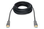 Digitus HDMI AOC Hybrid Glasfaserkabel, UHD 4K, 10 m