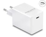 DELOCK USB GaN Ladegerät 1 x USB Type-C PD 3.0 kompakt 60 W