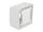 DELOCK Easy 45 Aufputzgehäuse 82x82 mm weiß