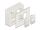 DELOCK Easy 45 Aufputzgehäuse 82x82 mm weiß