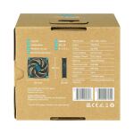 Iceberg Thermal IceGALE Silent Computergehäuse Ventilator 12 cm Schwarz 3 Stück(e)