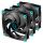 Iceberg Thermal IceGALE Silent Computergehäuse Ventilator 12 cm Schwarz 3 Stück(e)