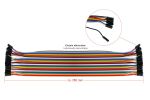 kabelmeister Jumper Wire 40-Pin Bu-Bu 3er-Set 20cm