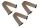kabelmeister Jumper Wire 40-Pin Bu-Bu 3er-Set 20cm