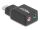 DeLOCK Externe USB Soundkarte mit Type-C™ Stecker auf 2 x 3,5 mm Klinkenbuchse Plug & Play Audio Adapter schwarz
