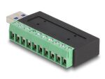 DELOCK USB 3.2 Gen 1 Typ-A Stecker zu Terminalblock Adapter