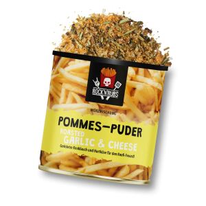 ROCK N RUBS Pommes-Puder - Garlic Cheese 150g MHD 0727