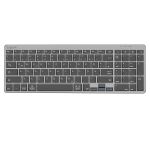 LogiLink ID0215 Tastatur Maus enthalten Heimbüro Bluetooth QWERTZ Deutsch Anthrazit, Grau