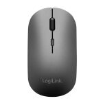 LogiLink ID0215 Tastatur Maus enthalten Heimbüro Bluetooth QWERTZ Deutsch Anthrazit, Grau