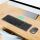 LogiLink ID0215 Tastatur Maus enthalten Heimbüro Bluetooth QWERTZ Deutsch Anthrazit, Grau