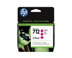 HP 712 3er-Pack Magenta DesignJet Druckerpatrone, 29 ml