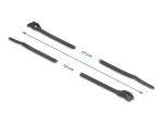 DeLOCK Kabelbinder mit flachem Kopf L 150 x B 3,6 mm 100...