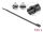 DeLOCK Kabelbinder mit flachem Kopf L 150 x B 3,6 mm 100 Stück schwarz