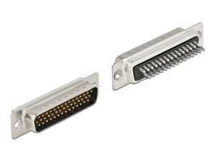 DELOCK D-Sub HD 44 Pin Stecker Metall, Lötversion, 2 Stück