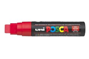 POSCA uni PC-17K Marker 1 Stück(e) Meißel Rot
