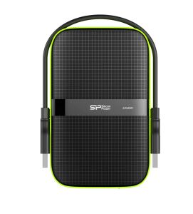 Silicon Power Armor A60 Externe Festplatte 4 TB 2.5" Micro-USB B 3.2 Gen 1 (3.1 Gen 1) Schwarz, Grün