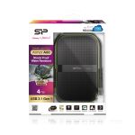 Silicon Power Armor A60 Externe Festplatte 4 TB 2.5" Micro-USB B 3.2 Gen 1 (3.1 Gen 1) Schwarz, Grün