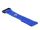 DeLOCK Klett-Kabelbinder mit Schlaufe und Befestigungsöse L 190 x B 25 mm blau 5 Stück