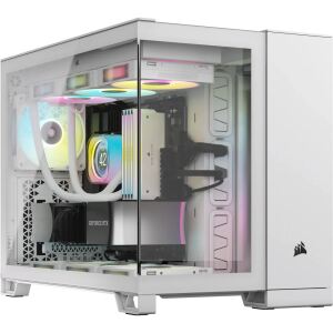Corsair 2500X RGB Micro Tower Weiß