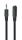 Gembird 1.5 m, 3.5mm/3.5mm, M/F Audio-Kabel 1,5 m Schwarz