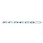 LogiLink LPS231 Verlängerungskabel 1,5 m 6 AC-Ausgänge Drinnen Weiß