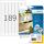 HERMA Etiketten A4 25,4x10 mm weiß extrem stark haftend Papier matt 4725 St.