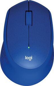 Logitech Wireless Mouse M330 silent plus blue retail