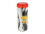 DELOCK Kabelbinder Sortimentsbox 600 Stück schwarz /...