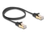 DELOCK RJ45 Flachb.Netzwerkkabel Cat.6A U/FTP St. zu St. 0,5