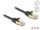 DELOCK RJ45 Flachb.Netzwerkkabel Cat.6A U/FTP St. zu St. 0,5