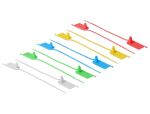 DELOCK Kabelbinder mit Beschriftungsfeld L 205 x B 2,8 mm