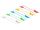 DELOCK Kabelbinder mit Beschriftungsfeld L 205 x B 2,8 mm