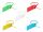 DELOCK Kabelbinder mit Beschriftungsfeld L 205 x B 2,8 mm
