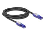 DELOCK Netzwerkkabel Cat.6 UTP 180 Winkelbar Steckern 2M