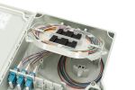 Digitus FTTH/FTTB-Anschlussgehäuse, bestückt, OS2, 12 Fasern, LC/PC