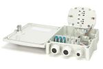 Digitus FTTH/FTTB-Anschlussgehäuse, bestückt, OS2, 12 Fasern, LC/PC
