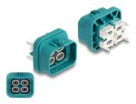 DELOCK HDMTD quad Stecker für PCB Schutzart IP67 / IP69K