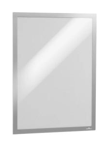 Durable Duraframe A3 zilver, in ophangbare etui Schreibtischunterlage Grau