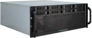 Inter-Tech 4U-4408 Rack Schwarz, Silber