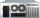 Inter-Tech 4U-4408 Rack Schwarz, Silber