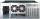 Inter-Tech 4U-4408 Rack Schwarz, Silber