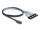 DELOCK M.2 2242 Key B+M Kontroller zu 4 x SATA mit 1 m Kabel