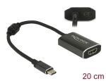 DELOCK Adapter USB/C St -> HDMI Bu 4K 60Hz PD-Funktion