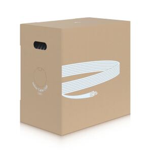 Ubiquiti UACC-Cable-C6A-CMP Netzwerkkabel Weiß 305 m Cat6a U/UTP (UTP)