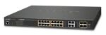 PLANET 16-Port 101001000T 802.3at PoE 4-Port Gigabit