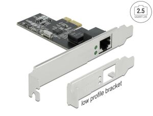 DELOCK PCI Express x1 Karte 1 x RJ45 2,5 Gigabit LAN RTL8125