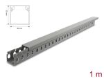 DELOCK Verdrahtungskanal 30 x 30 mm - Länge 1 m grau