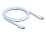 DELOCK USB 2.0 Kabel USB Typ-C St > St PD 3.0 60W 1m blau