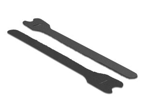 DELOCK Kabelbinder Klettverschluss 10 Stk L240 x B13 mm schw